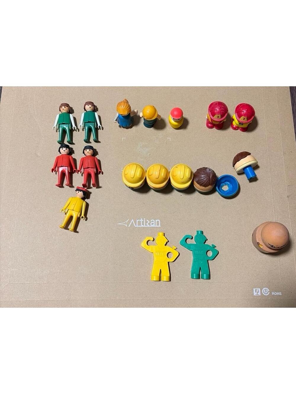 Vintage 70’s toys lot - little people Fischer price geobra figures tonka